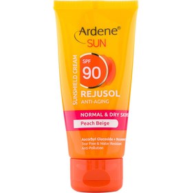 تصویر کرم ضد آفتاب رنگی SPF90 آردن مناسب پوست معمولی و خشک پارس حیان 50 گرم Ardene Total Sunblock Tinted Cream SPF90 50 g