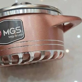 تصویر سرویس قابلمه گرانیتی 17 پارچه کف رینگی MGS M.G.S