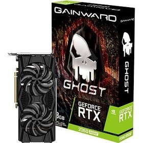 تصویر کارت گرافیک گیمینگ GeForce RTX 2060 SUPER Ghost حافظه 8 گیگابایت gainward GeForce RTX 2060 Super Ghost 8GB GBGDDR6 Graphics Card