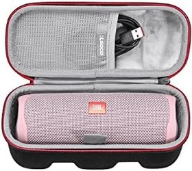 تصویر RLSOCO Case for JBL FLIP 6/FLIP 5/FLIP 4/FLIP Essential 2/FLIP Essential Waterproof Portable Bluetooth Speaker &amp; JBL Tuner 2 Portable DAB DAB+ FM Radio -Black(Case Only) 