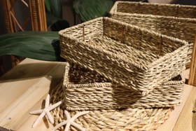 تصویر سبد حصیری 