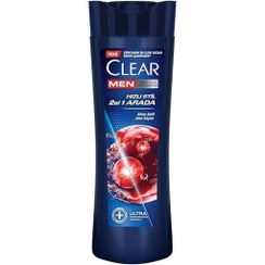تصویر شامپو کلییر مردانه ۲in1 با خاصیت خنک کنندگی سر 