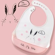 تصویر پیشبند سیلیکونی کودک طرحدار مدل AST810 