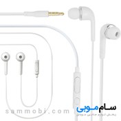 تصویر هندزفری سیمی سامسونگ مدل J5 با قابلیت مکالمه ساخت ویتنام 