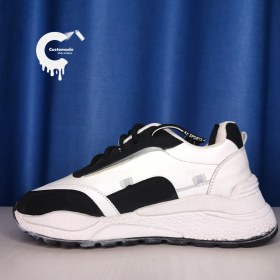 تصویر کتونی اسپرت سفید مشکی 