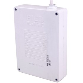 تصویر محافظ برق صوتی تصویری 4 خانه پیکو الکتریک با کابل 3 متری Pico 3m Voltage Protector with 4 Entries