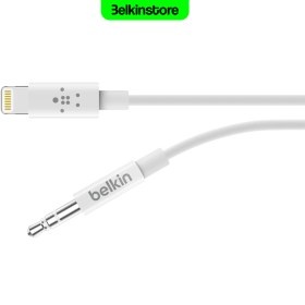 تصویر کابل AUX به لایتنینگ 90 سانتی متر بلکین - Belkin Audio Cable - مدل AV10172bt03 