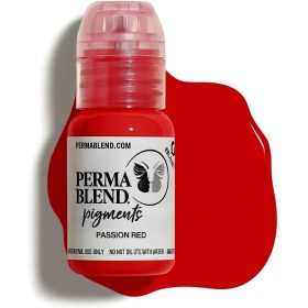 تصویر رنگ تاتو پشن رد (PASSION RED) 