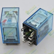 تصویر رله امرون 220 ولت 10 آمپر 8 پایه | Omron LY2N-J 220VAC Omron