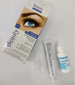 تصویر کیت رنگ ابرو بیوتی BN4 