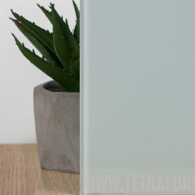 تصویر شیشه لاکوبل رنگی طوسی روشن 5 میل 