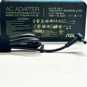 تصویر آداپتور ASUS 120w فیش نرمال 19v 6.32A 