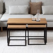 تصویر میز جلومبلی مدل AC4586 مجموعه سه عددی 