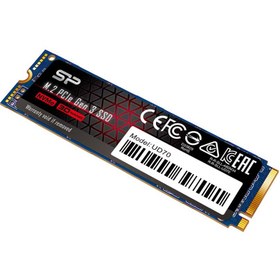 تصویر اس اس دی 2 ترابایت سیلیکون پاور مدل UD70 M.2 2280 PCIe 3.0 NVMe Silicon Power UD70 M.2 2280 PCIe 3.0 NVMe 2TB Internal SSD