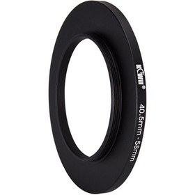 تصویر آداپتور افزایشی فیلتر کی وی مدل 40.5mm-58mm 