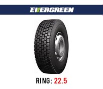 تصویر لاستیک خودرو اورگرین مدل EG801 (گل عقب) سایز 315/80R22.5 