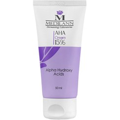 تصویر کرم لایه بردار مدیلن 15درصد آ اچ آ 50 میل Medilann 15% AHA Cream 50ml