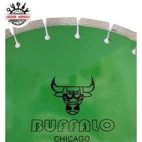 تصویر دیسک کاتر (آسفالت،بتن مصلح) بوفالو اصلی قطر 350 Buffalo