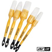 تصویر ست ۵ عددی برس دیتیلینگ و صفرشویی خودرو تاپ استار 