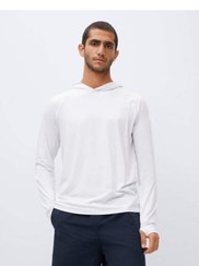 تصویر پلیور مردانه سفید برند mango 27019013 Kapüşonlu Teknik Sweatshirt