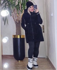 تصویر پافر سیلیکونی مونتال مشکی 