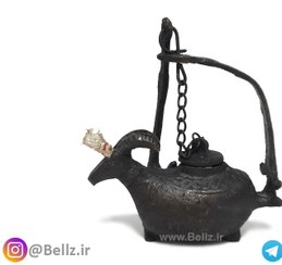 تصویر چراغ پیسوز برنجی (طرح بز) 