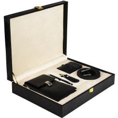 تصویر پکیج کادویی پک هدیه چرمی مردانه کد LP321 