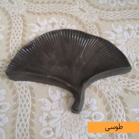 تصویر برگ جینگو زیبا سنگ مصنوعی برگ جینگو