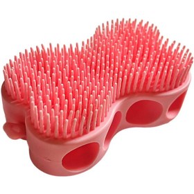 تصویر لیف حمام کودک مدل سیلیکونی ماساژ کد 77101-1 