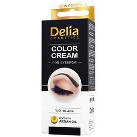 تصویر رنگ ابرو دلیا مدل Eyebrow color cream ا Delia Eyebrow color cream Delia Eyebrow color cream