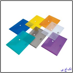 تصویر پوشه دکمه دار A4 پاپکو 