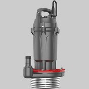 تصویر الکتروپمپ کف کش فلوتردار مدل QDX10-16-0.75LA تک فاز لئو 