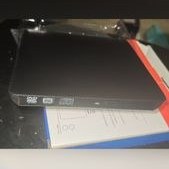 تصویر DVD رایتر اکسترنالHP ( اورجینال ) استوک با BOX USB-3 نو 