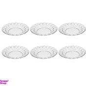 تصویر بشقاب گود بلور کاوه مدل مروارید بسته ۶ عددی 