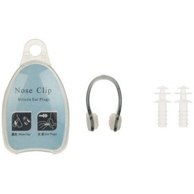 تصویر گوش گیر و دماغ گیر مدل K8 - آبی 