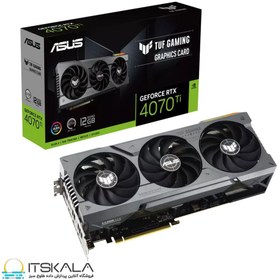 تصویر کارت گرافیک ایسوس مدل TUF Gaming GeForce RTX 4070 Ti 12GB GDDR6X ASUS TUF Gaming GeForce RTX™ 4070 Ti 12GB GDDR6X Graphics Card