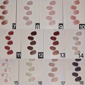 تصویر نیل رپ کاشت ناخن 18عددی 