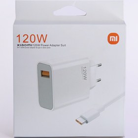 تصویر کابل و کلگی اورجینال شیائومی xiaomi 120w 