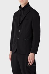 تصویر کت بلند تک رنگ مردانه Emporio Armani | 3R1GL8 1NNIZ 0999 