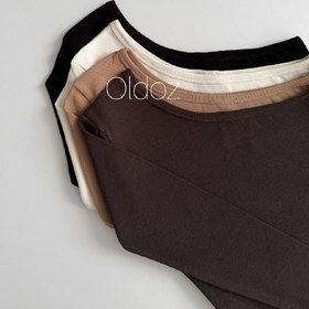 تصویر کراپ رومی استین بلند 