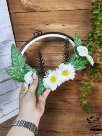 تصویر حلقه گل مینا 