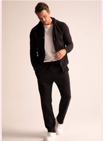 تصویر کاردیگان بافت مردانه مدل معمولی برند Defacto Man Regular Fit Knitted Cardigan