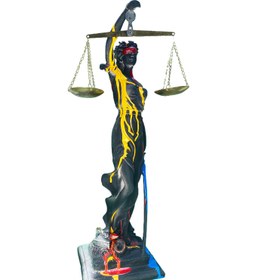 تصویر مجسمه عدالت 