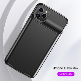 تصویر پاور بانک 4500mAh و کاور موبایل یوسمز مدل US-CD112 مناسب برای iPhone 11 Pro Max 