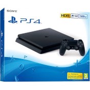 تصویر کنسول بازی پلی استیشن ۴ کپی خور ۵۰۰گیگابایت Playstation 4 slim 500gb copy استوک Playstation 4 slim 500gb copy