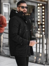 تصویر کاپشن مردانه DOXGER رنگ مشکی 