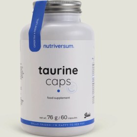 تصویر کپسول تائورین ناتریورسام 60 عددی | Nutriversum Taurine Caps 