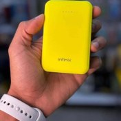 تصویر پاوربانک مینی infinix 5000 mah 12w infinix