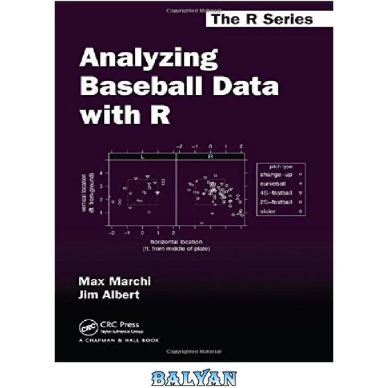 خرید و قیمت دانلود کتاب Analyzing Baseball Data with R | ترب