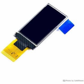 تصویر نمایشگر OLED تک رنگ سفید 0.96 اینچ دارای ارتباط IIC و چیپ درایور SSD1312 با کابل فلت 14 پین 